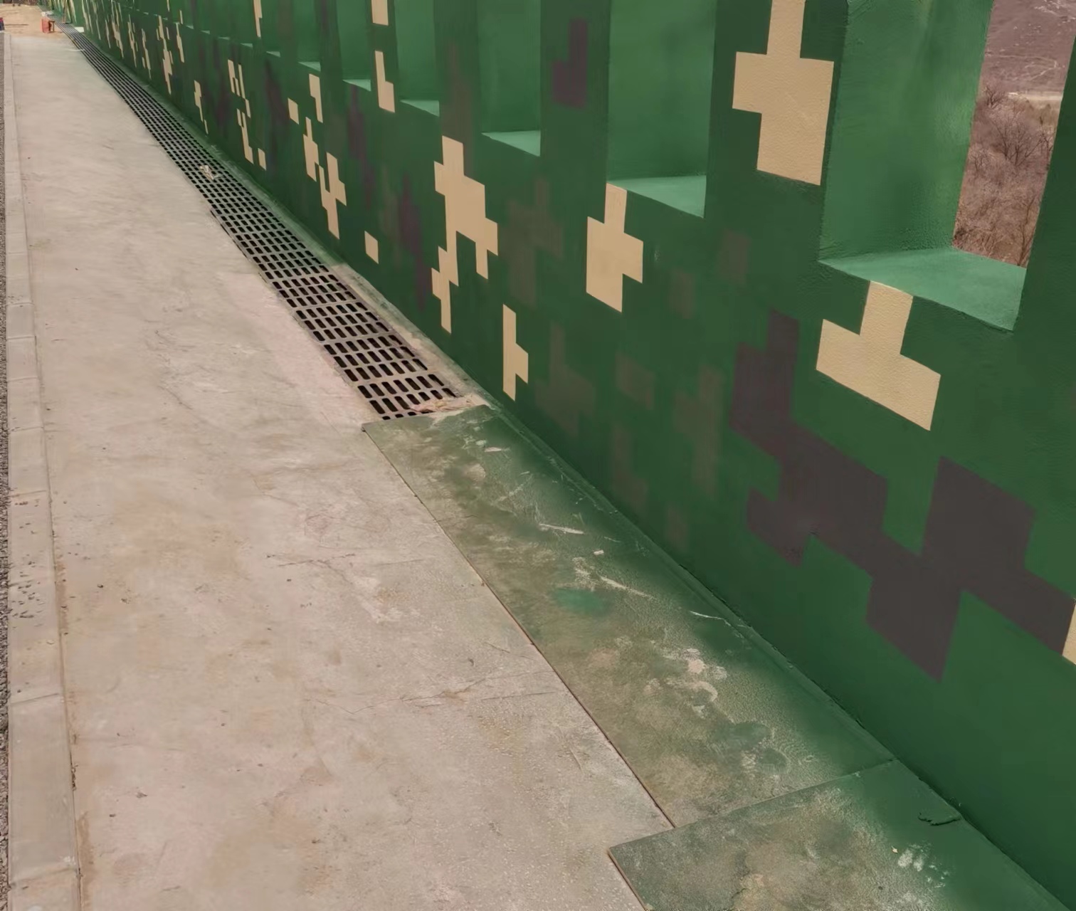 六安围墙迷彩喷涂,数迷彩漆